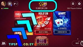 Zynga Poker Free Chips  Zynga Poker Hack Updated [upl. by Sergias]