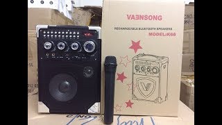 ĐÃ BÁN 39 739K Loa Karaoke Bluetooth K66  Lh 0915486462  0962809867 [upl. by Simons665]