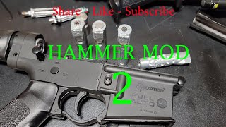 Crosman DPMS SBR  R1  MPW  HAMMER MOD 2  Stock Internals Suck [upl. by Jack946]