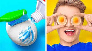 TESTING TIKTOK VIRAL HACKS AND PRANKS  DIY Pranks And Ideas That Change Your Life by 123 GO Like [upl. by Onirefes46]