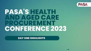 Health and Aged Care Procurement Day One [upl. by Adalheid934]