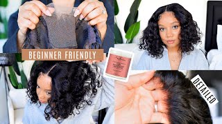 START TO FINISH 4X4 CLOSURE WIG INSTALL  Beginner Friendly Hair Tutorial  Unice Hair [upl. by Neelasor]