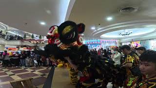 Lion Dance performance at Imperial Mall Miri Sarawak  Vlog 4K luueejanice 2023 acepro [upl. by Anilak]