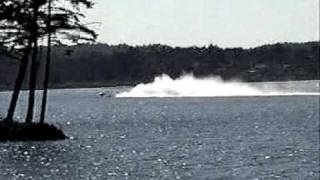 APBA Kilo Record 155182mph Grand Prix Hydroplane 1008 [upl. by Ojahtnamas]