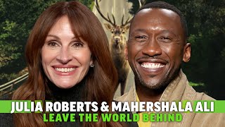 Julia Roberts Interview Doing That Leave the World Behind Dance Scene with Mahershala Ali [upl. by Lluj]