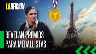 ¿Cuánto dinero recibirán los medallistas mexicanos en París 2024 [upl. by Davilman524]