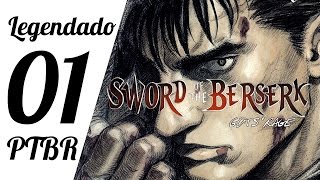 Berserk Dreamcast legendado pat 01 PT BR game Português Sword of the Berserk Guts Rage [upl. by Neelrac]