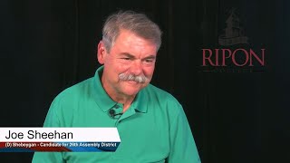 Campaign 2024 Joe Sheehan D Sheboygan  Candidate for 26th Assembly District [upl. by Rennat857]