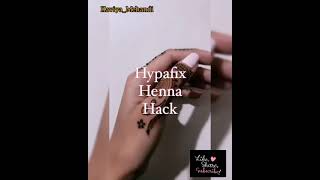 How to use hypafixHypafix Henna hack hypafixtape hennahack [upl. by Avehsile892]