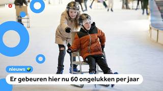 Bekendste schaatsbaan van Nederland voert helmplicht in [upl. by Adnorehs306]