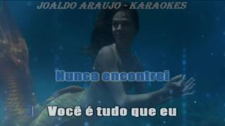 ROBERTO CARLOS  SEREIA  VIDEO KARAOKE [upl. by Jeff418]