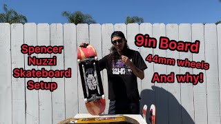 Spencer Nuzzi Skateboard Setup Explained [upl. by Nets]