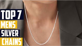 Chains of Quality 7 Best Mens Silver Chains for Durability and Style [upl. by Gilmore]