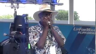 Eric McSpadden sings the Sky Is Crying with the St Louis Social Club at Bluesweek 2014 [upl. by Anecusa]