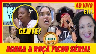 🤠A FAZENDA 2024 AO VIVO URGENTE Roça FICA SÉRIA E LARISSA RECEBE APOIO TRETA NÃO PARA afazenda16 [upl. by Potts]