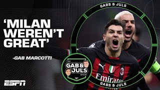 Milan werent that good in win over Spurs  Gab isnt impressed by the Rossoneri  ESPN FC [upl. by Kalam9]