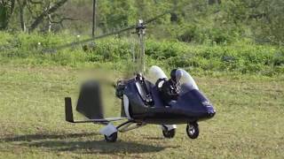 Autogyro Flying Short Field Take Off amp Landing [upl. by Eveline881]