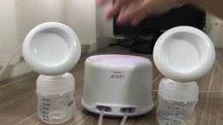 Introducing the Philips Avent Double Electric Comfort Pump  how to fixassemble and how it sounds [upl. by Aziaf161]