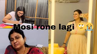 Mosi Rone Lagi 😭​or Mosi gye apne ghar …shubhanginivlogs6536 [upl. by Eanej]