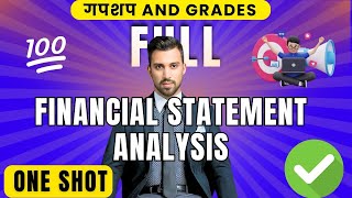 GnG  Full Financial statement analysis  One shot  Class 12 [upl. by Isolt]