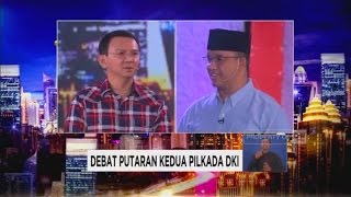 Tegang Ahok vs Anies  Debat Cagub Pilkada DKI Jakarta 2017 Dipandu Ira Koesno [upl. by Atinot646]