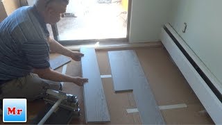 How to Start Laminate Flooring Installation Tips from Mryoucandoityourself [upl. by Erodasi42]