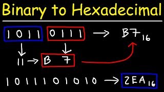 How To Convert Binary to Hexadecimal  Computer Science [upl. by Navarro]