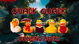 Quack Quack Song with Dancing Ducks  Terror Tunes [upl. by Pearlman644]