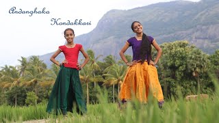 Anniyan  Andangkaka Kondakari  Dance cover Anoshka amp vismaya dance anniyan [upl. by Sueahccaz]