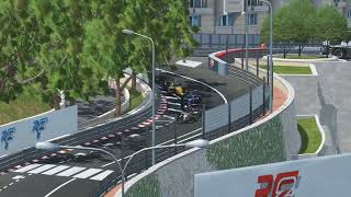 rFactor 2 Tatuus USF17 Monaco TV [upl. by Nagaet]