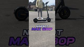 The Segway Ninebot MAX G30P Review electricscooter escooter segway segwayninebot scooter [upl. by Dualc]