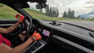 Col de Jaun en 911 GT3 BVM [upl. by Prober943]