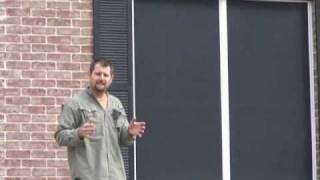 JoshHobbscom 90 vs 80 Solar Window Screen Pros amp Cons [upl. by Eicnan293]