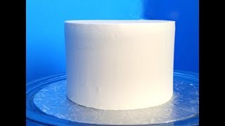 How to Get Smooth Icing or Frosting on a Cake [upl. by Aracal]