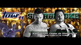 TOW SHERBROOKE  Sylvain Grenier vs Steve Rush [upl. by Gleda]