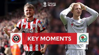 Sheffield United v Blackburn Rovers  Key Moments  Emirates FA Cup 202223 [upl. by Berger]