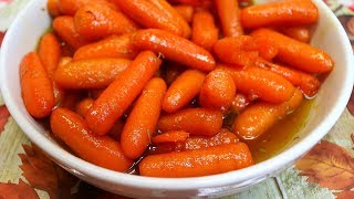 BEST HONEY GLAZED CARROTS RECIPE MAKE AHEAD THANKSGIVING [upl. by El]