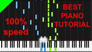 The Chainsmokers  Roses Piano Tutorial [upl. by Jemy]