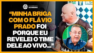 RONALDO GIOVANELI DETALHA FAMOSA BRIGA COM FLÁVIO PRADO PORQUE REVELOU SEU TIME DO CORAÇÃO AO VIVO [upl. by Soma]