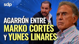 ¿LES JUGÓ CHUECO 🥺 MARKO CORTÉS 🔵 y el PAN llaman TRAIDOR a MIGUEL ÁNGEL YUNES en el SENADO 🏬 [upl. by Goodman]