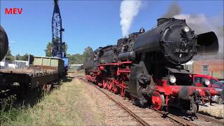 52 8038 amp V60 1200 Dampfeisenbahn Weserbergland Stadthagen  Rinteln 01072018 HD [upl. by Leverett]