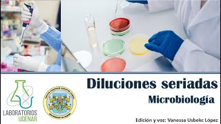 Diluciones seriadas y siembra en placa  Microbiología [upl. by Oidale]