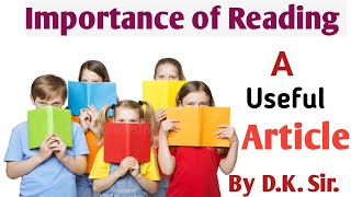 Importance of Reading पढ़ने का महत्व english sscenglishvocab ssc basicenglishspeakingwordinhindi [upl. by Atnohs]