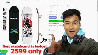 Best skateboard in budget for beginners in India [upl. by Anauqahs333]