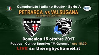 Campionato di Rugby Serie A  Petrarca Cadetti vs Valsugana [upl. by Norat23]