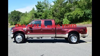 2010 Ford F450 Crew Cab King Ranch Dually Powerstroke Diesel [upl. by Lunt978]