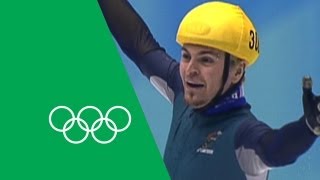 Steven Bradburys Unbelievable Gold Medal Victory  Olympic Rewind [upl. by Eremahs]