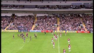 Aviva Rugby Premiership 201112  Round 1 Wrapup highlights [upl. by Ennazzus]