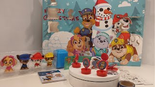 Paw Patrol Toy Collection and Advent Calendar Unboxing [upl. by Neeloj]