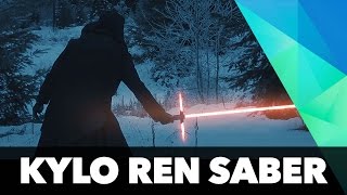 How to make Kylo Rens lightsaber blade [upl. by Attenyt]